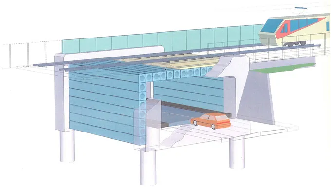 ラーメン橋台形式の画像